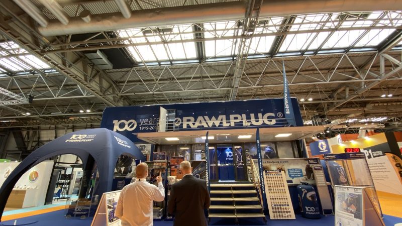 Rawlplug goes bigger than all at UKCW 2019