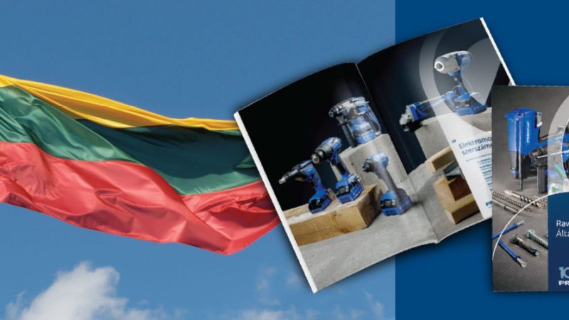 Lithuanian edition of the Rawlplug offering catalogue